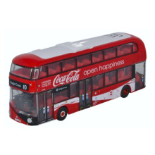 Oxford Diecast NNR004CC Routemaster (New) London United/Coca Cola N Gauge