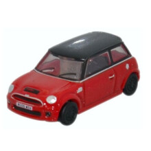 Oxford Diecast NNMN001 New Mini Cooper S Chili Red N Gauge