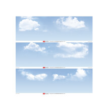 Sky & Clouds 2400x333mm Photo Scenic Background