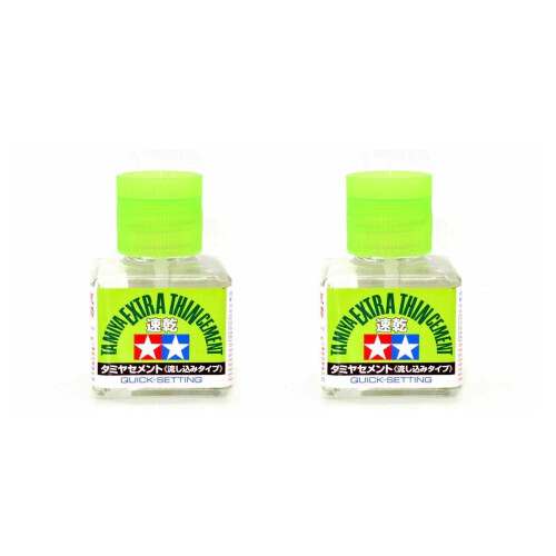 TAMIYA 87182 Extra Thin Cement Glue (Quick Set)