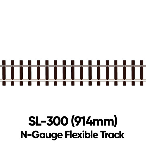 Peco N - Flexible Track with Wooden Sleeper