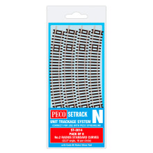 ST-3014 Setrack Standard Curve Track Radius 2 263.5mm (8)
