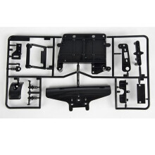 TAMIYA 58087 Manta Ray/Dirt Thrasher/Blazing Star, 0005379/9005321 E Parts, NEW