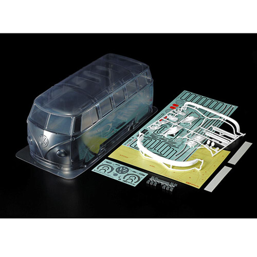 Tamiya TAMIYA 51616 VW Bus Type 2 (T1) Remote Control Car Accessory Body RC Model Making