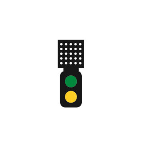 Sensor Signal (Theatre Indicator) 2 Aspect Distant