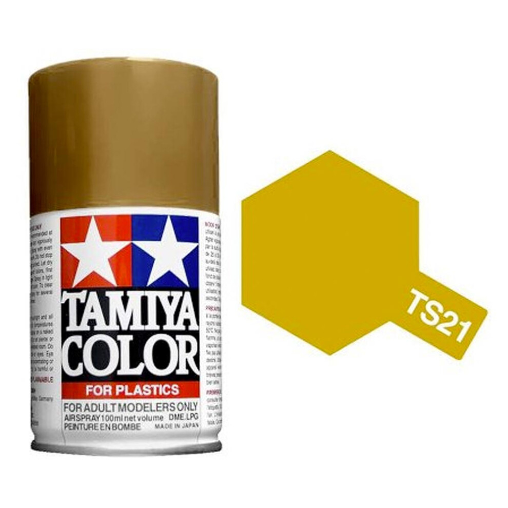 Tamiya 100ml TS-21 Gold Spray Paint