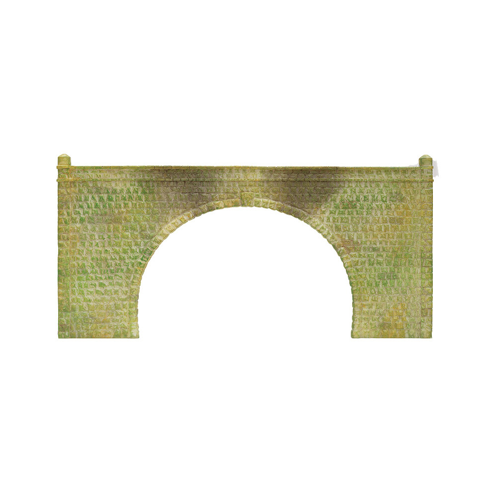 Hornby Skaledale R8511 Double Stone Tunnel Portals (2Pc) - Oo Gauge Buildings