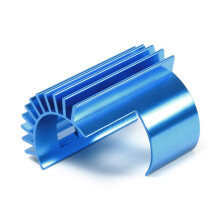 Tamiya 300054571 TT-02 Radiateur Aluminium Anodisé, Bleu anodisé