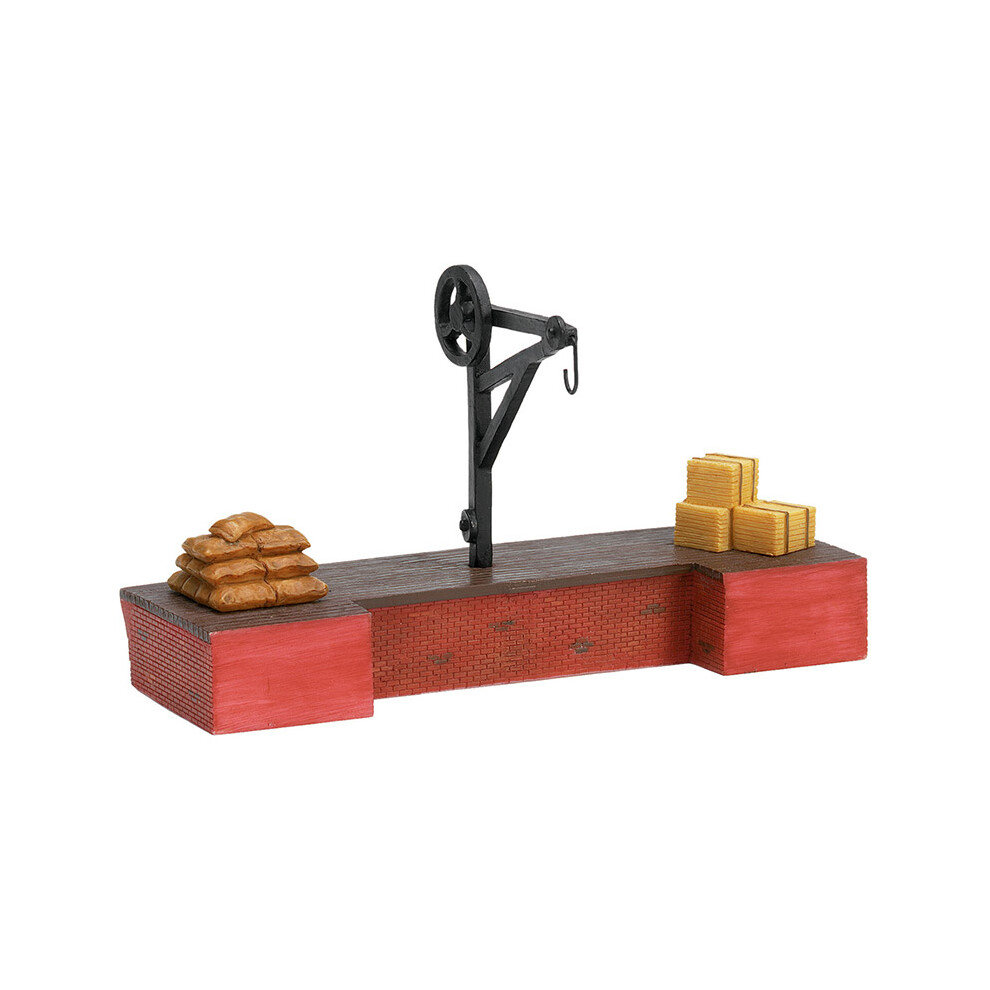 Hornby Skaledale R8605 Loading Stage & Crane - Oo Gauge Buildings