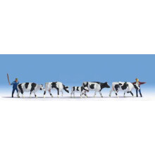 Cows with Drovers - OO/HO figures - Noch 15724 - free post
