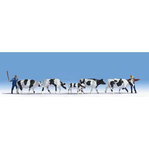 Cows with Drovers - OO/HO figures - Noch 15724 - free post