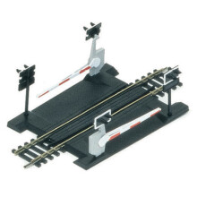Hornby R645 00 Gauge Level Crossing Single Track - hornby track single level crossing r645 gauge 00