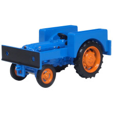 Oxford Diecast 76FTRS001 Fordson Tractor Rail Shunter Blue 1:76 Diecast Model