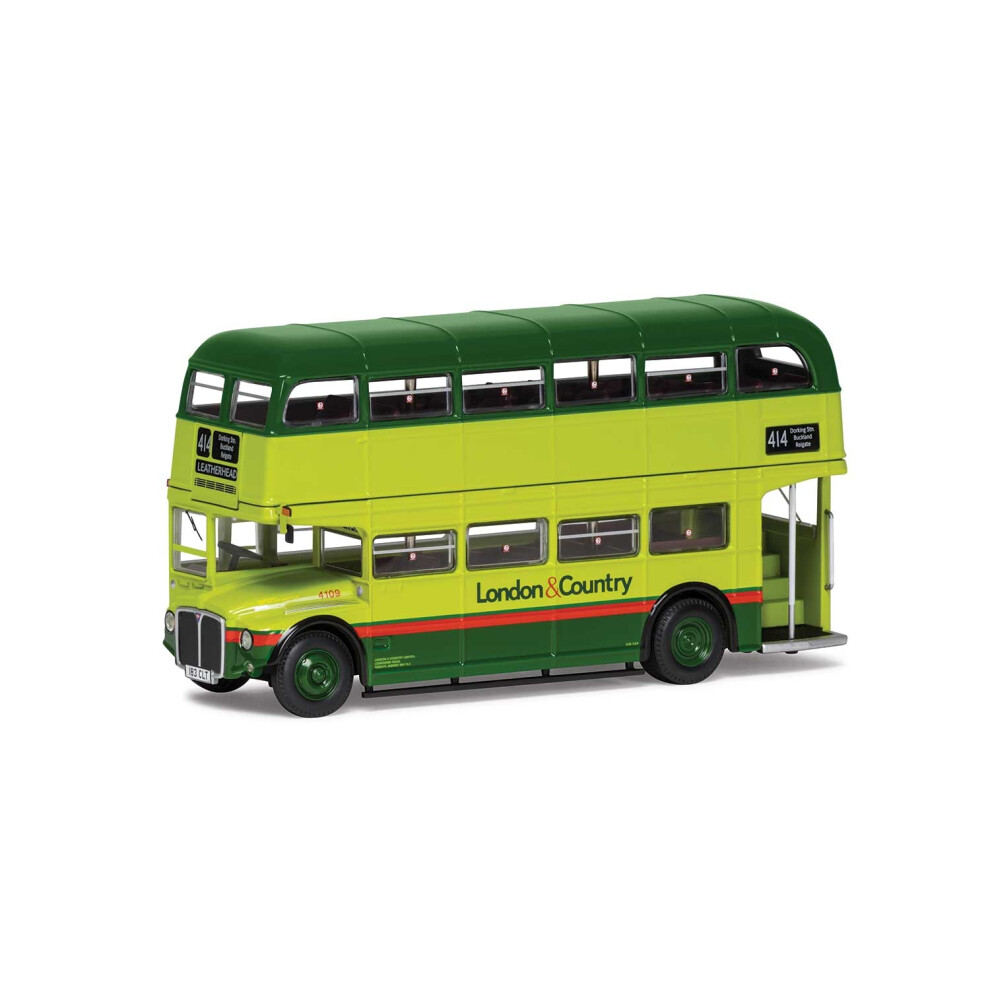 Corgi 1:76 Aec Routemaster Diecast Model Bus Om46313b Green