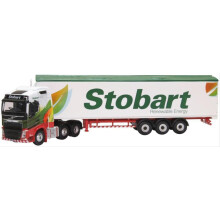 Oxford Diecast 76VOL4010 Volvo FH Stobart Renewable Energy OO Gauge