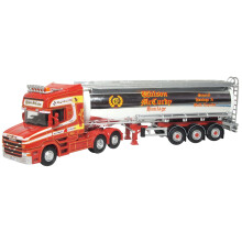 Oxford Diecast 76TCAB011 Scania T Cab Cylindrical Tanker Wilson McCurdy OO Gauge