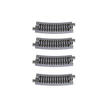 Gaugemaster Ground Level Radius 315mm Curved Track 15 Deg. (4)