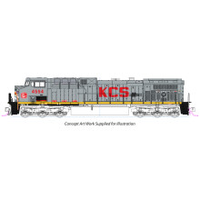 Kato EMD AC4400CW KCS de Mexico 4555 K176-7046 N Gauge