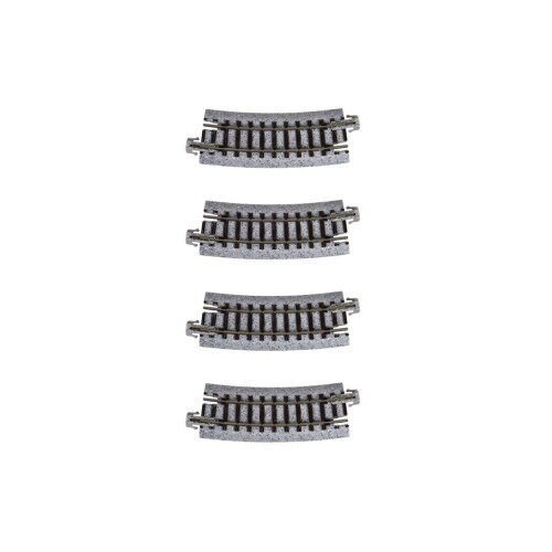 Kato 20-101 N Unitrack 9.75 Radius 15 deg Curve 4pcs