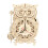 Puzzle 3D - Rokr - Eulen-Uhr - 161 Teile - Holz - Niveau 4/5 1