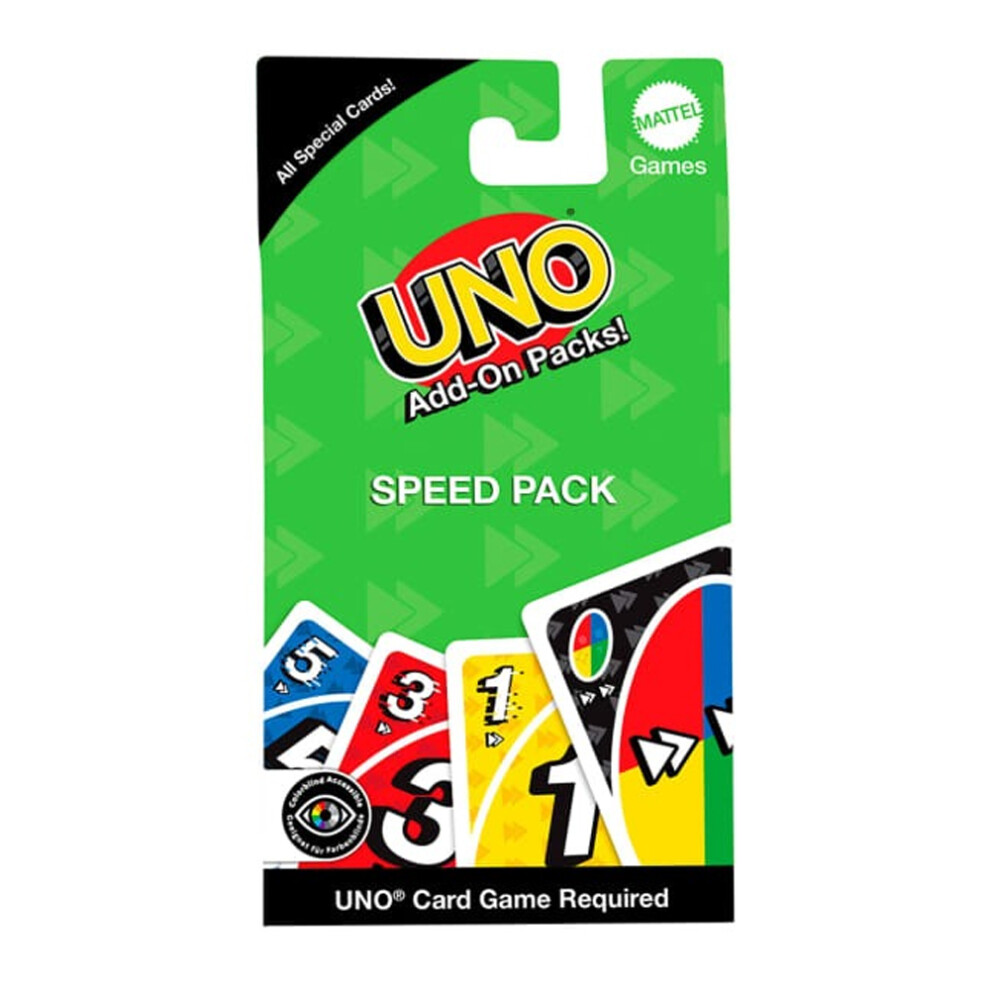 Uno Add-On Pack: Speed Pack Mattel