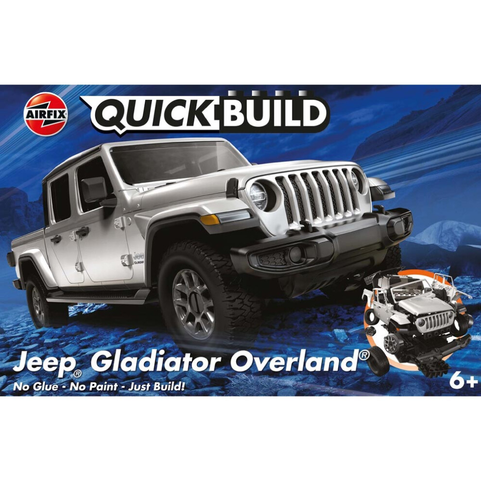 Airfix J6039 Quickbuild Jeep Gladiator (Jt) Overland Car Model Kit