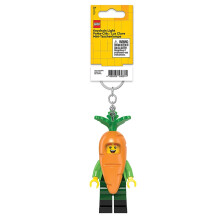 LEGO Iconic Carrot Costume Mascot Minifigure Key Light (Keyring/Keychain)