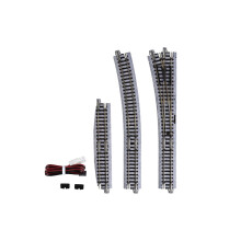 Kato USA, Inc. N #4 Remote Left-Hand Turnout, KAT20220
