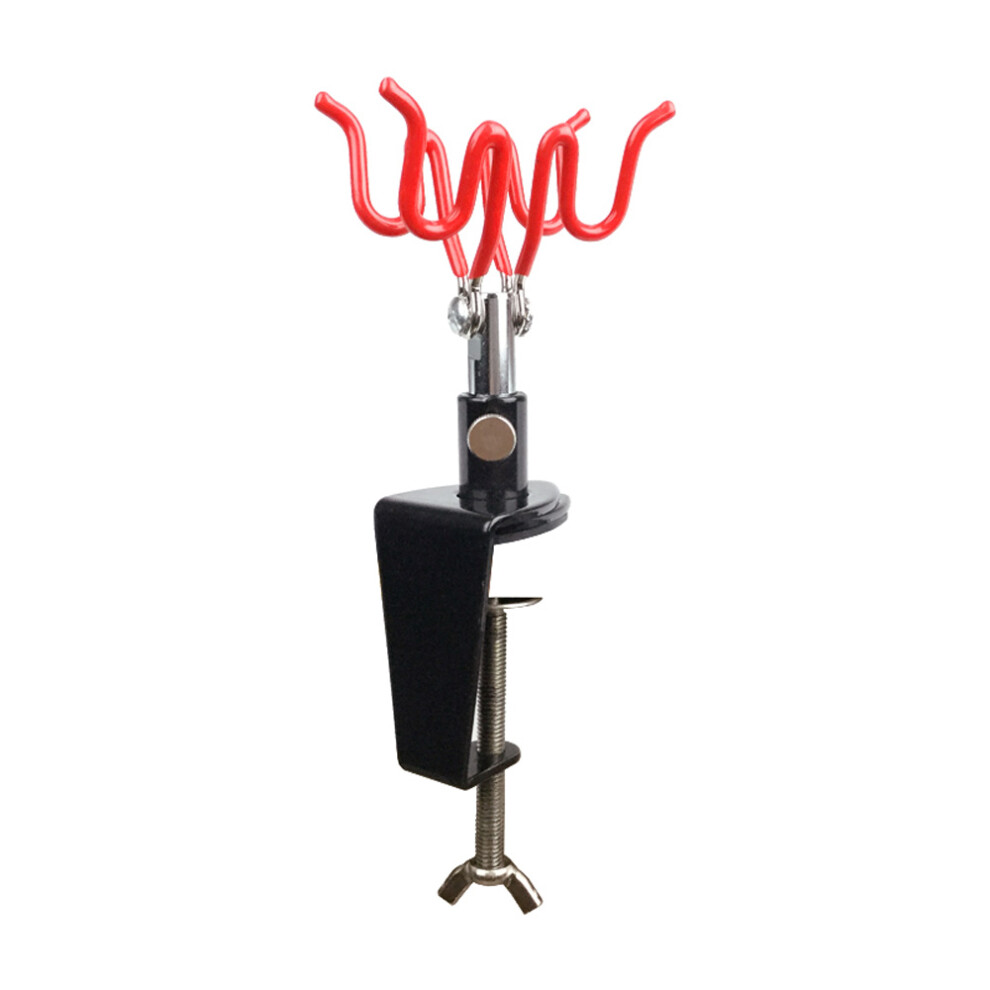 Dual-Airbrush Holder With Workbench Clamp 5061031133131