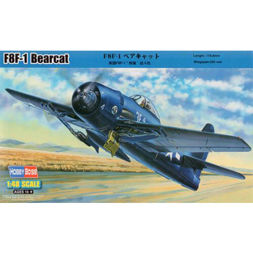 HBB80356 - Hobbyboss 1:48 - F8F-1 Bearcat