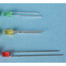 GAUGEMASTER LED Green 3mm 12v (5) Use GM76 Resistors GM80