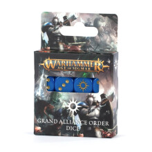 Games Workshop Warhammer Age of Sigmar: Grand Alliance Order Dice 80-20 - Tabletop Miniatures Wargame
