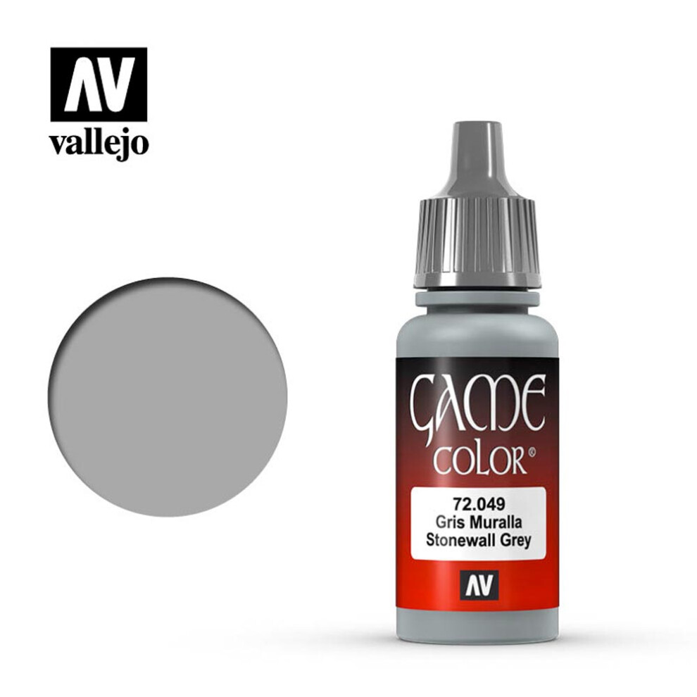 Val72049 - Av Vallejo Game Color 17ml - Stonewall Grey