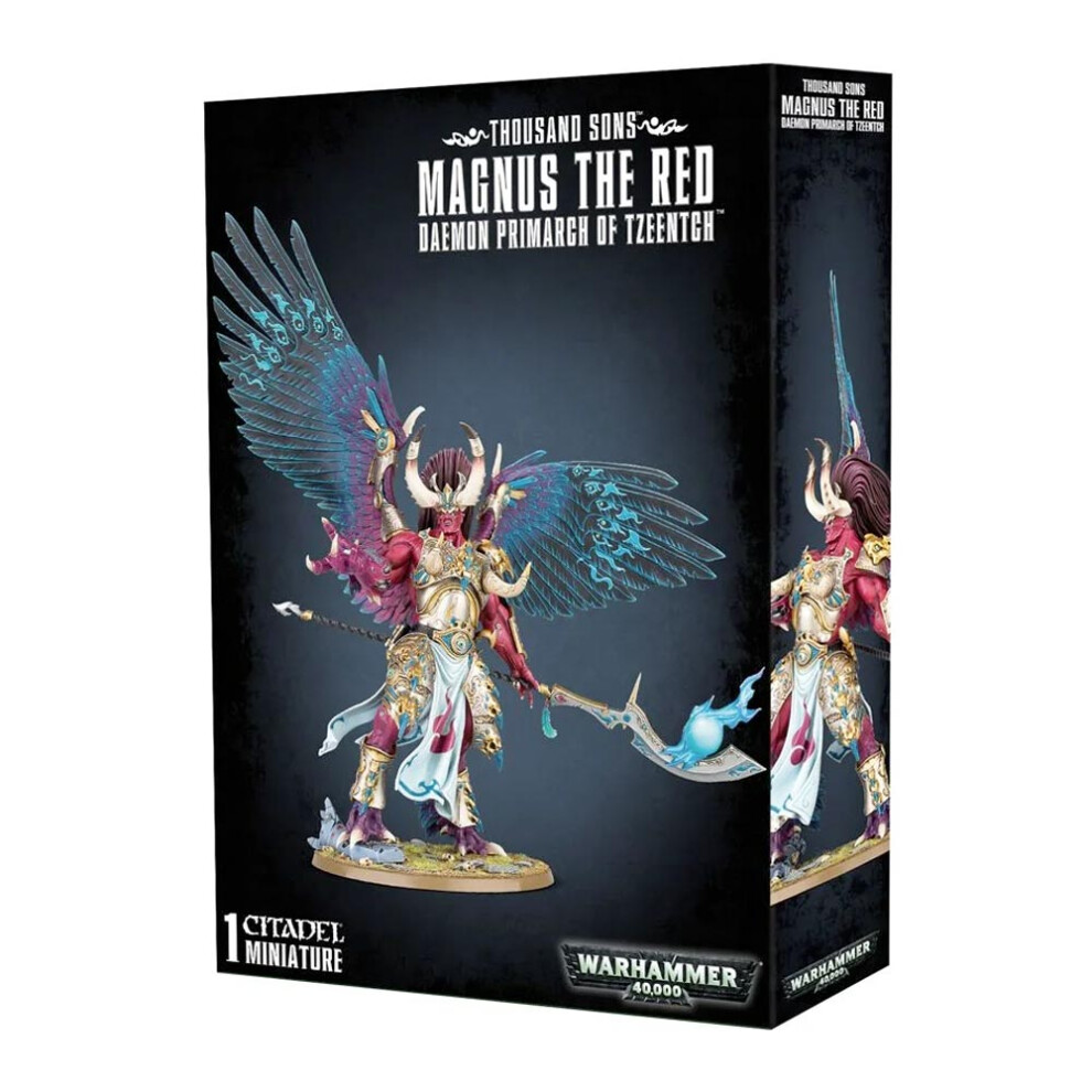 Warhammer 40K Games Workshop Thousand Sons: Magnus The 43-34 Red
