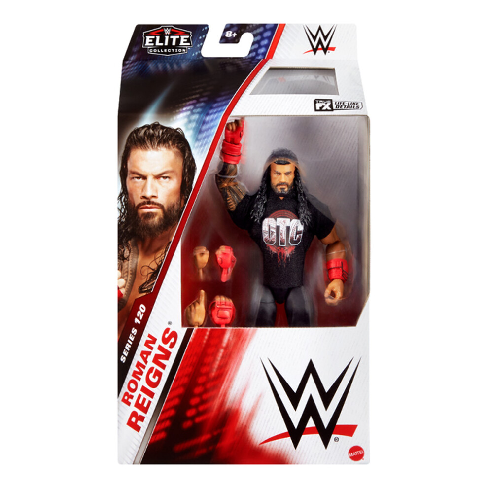 Wwe Elite Collection: Roman Reigns Wrestling Figure - Series 120 Mattel Jcj30