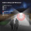Motion Sensor Outdoor Light, Solar Powered Security Lamp With Multiple Lighting Modes, Easy Install For Yard Driveway 3