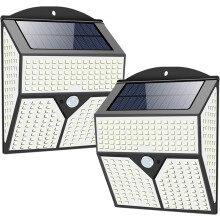 Motion Sensor Outdoor Light, Solar Powered Security Lamp With Multiple Lighting Modes, Easy Install For Yard Driveway
