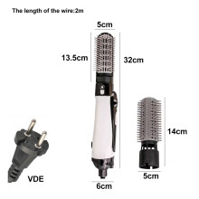 Salonqualität mit 3-in-1-Heißluftstyler, Anti-Frizz-Keramikbeschichtung für schnelles Styling, reduziert Haarschäden, vielseitiges