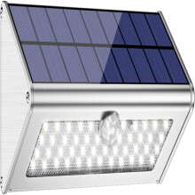 Solar Flood Lights, Enhanced PIR Motion Inductor, Waterproof Outdoor Security Lighting For Yard, Garage, Patio