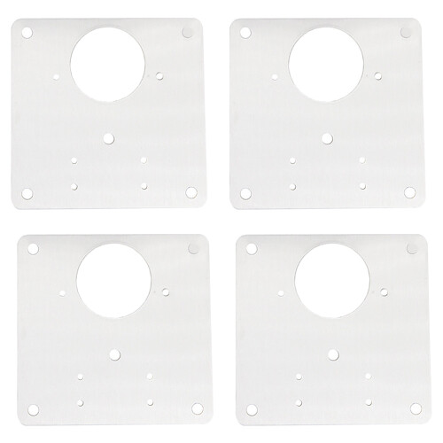 Hinge Repair Bracket For Kitchen Cupboards, Durable Stainless Steel Quick Simple Installation Optimal Dimensions For Stability