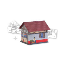 FALLER Basic Bakery (1 Paintable Model) HO Gauge 150170