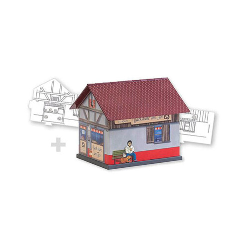 FALLER Basic Bakery (1 Paintable Model) HO Gauge 150170