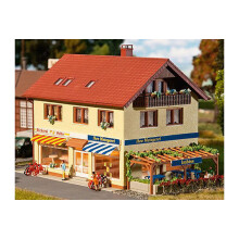 FALLER Butchers/Bakers Model Kit IV HO Gauge 130489