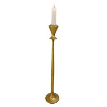 Imitating Brass Tapered Candle Holder European Iron-42E