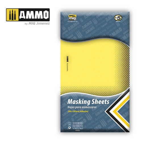 Mig Ammo Masking Sheets (Pack of 5)