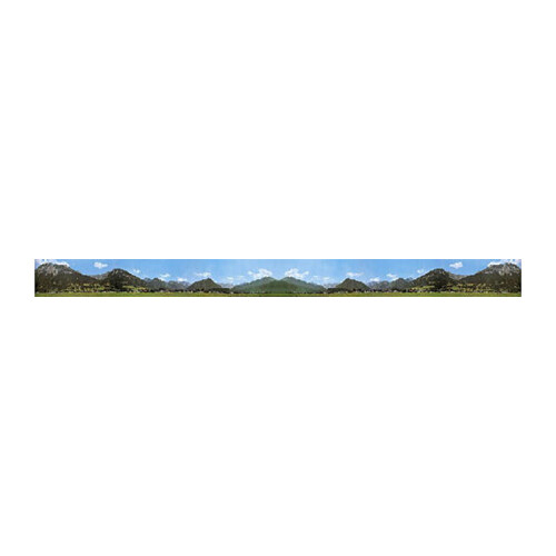 FALLER Oberstdorf Model Background Extension 2900x450mm HO Gauge 180517
