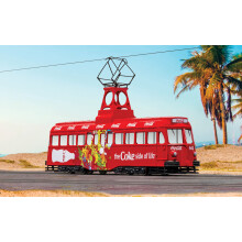 Coca Cola Single Decker Tram- Coke Side of Life 1/76 CC44013