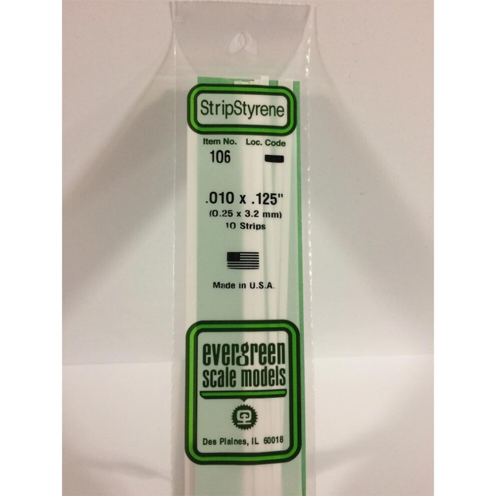 Evergreen 500106 - Square Profiles, 350x0.25x3.20Mm, 10 Pieces - New - Image 4
