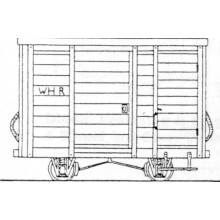 Welsh Highland Railway 4 Wheel Goods Brake Van Kit