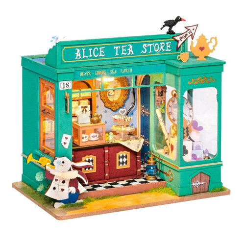 DIY Mini House Alices Tea Store